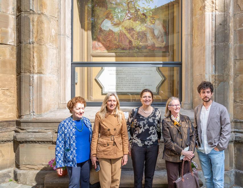 Firenze, festa grande a San Frediano per il tabernacolo restaurato