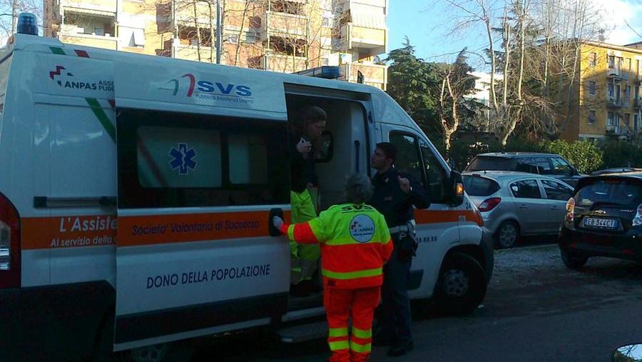 Un'ambulanza della Svs (foto d'archivio)