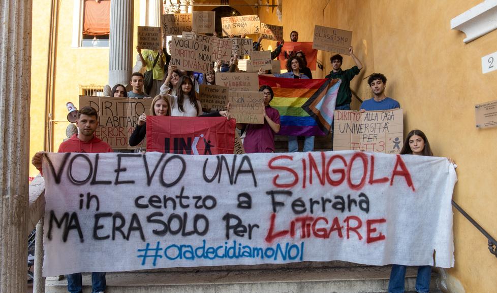 Affitti e protesta delle tende, anche gli studenti di Ferrara si preparano