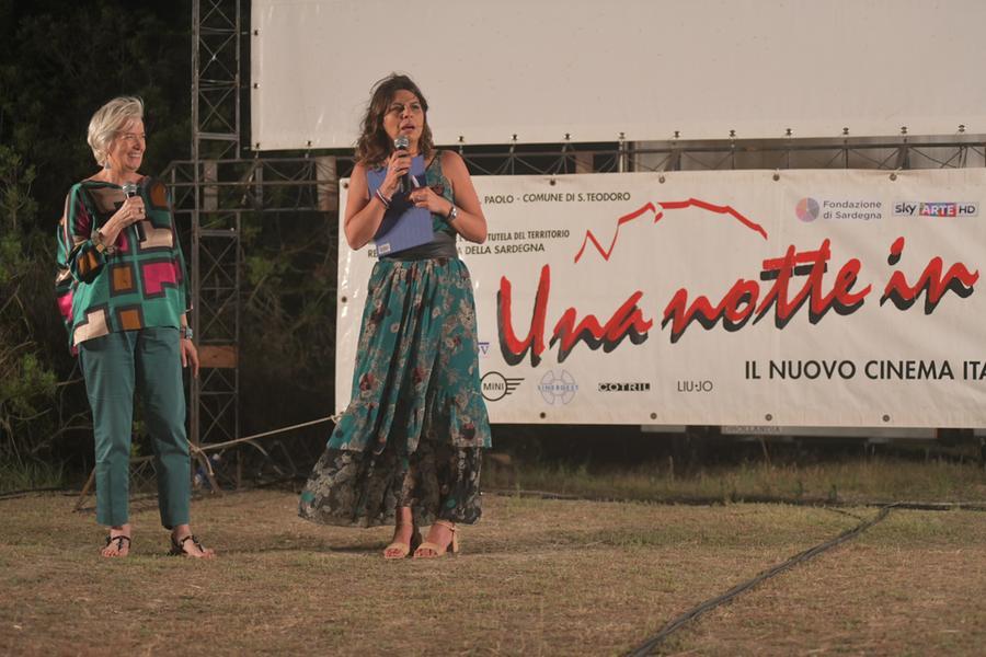 
	Piera Detassis e Geppi Cucciari in una delle recenti edizioni del Festival "Una notte in Italia"

