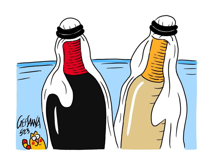 La vignetta di Gef: al via il Porto Cervo Wine e food festival