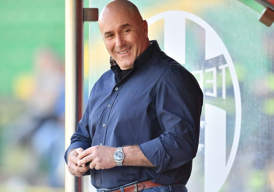 Stefano Bandecchi, livornese, presidente della Ternana e candidato a sindaco di Terni per  Alternativa Popolare