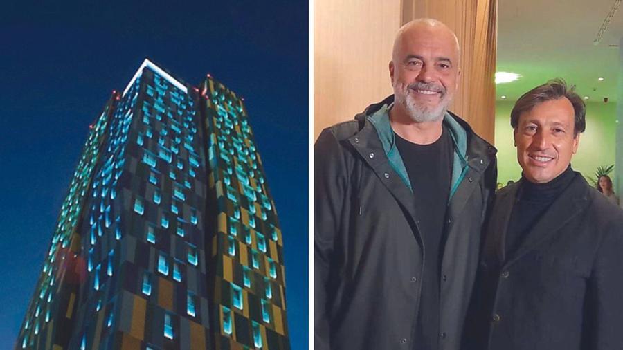 Tirana, rinascimento fiorentino col nuovo palazzo alto 100 metri