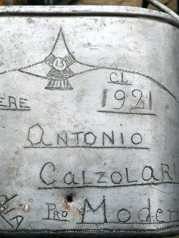 Trovata la gavetta sulle Alpi Si cerca il soldato Calzolari