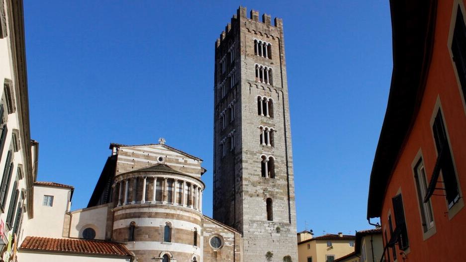 Il campanile e l’abside di San Frediano