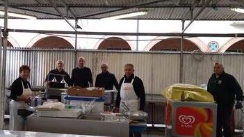 Portomaggiore. I volontari “piegati” dalla pioggia. Ma la festa ha firmato il successo