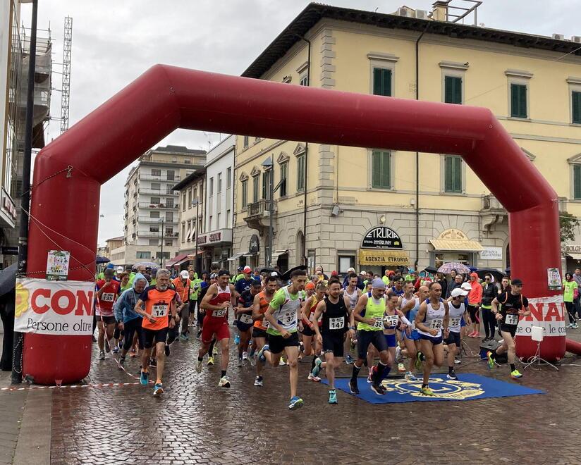 La partenza della “Run fo Green"