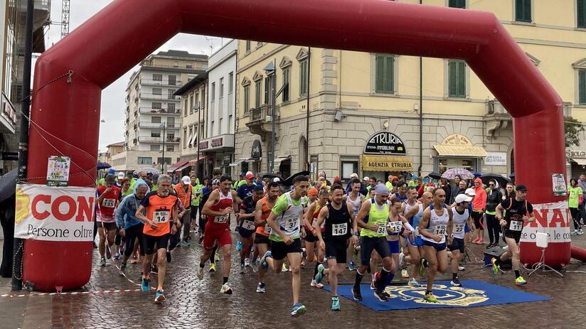 La partenza della “Run fo Green"
