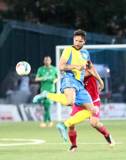 Il capitano Della Latta in azione