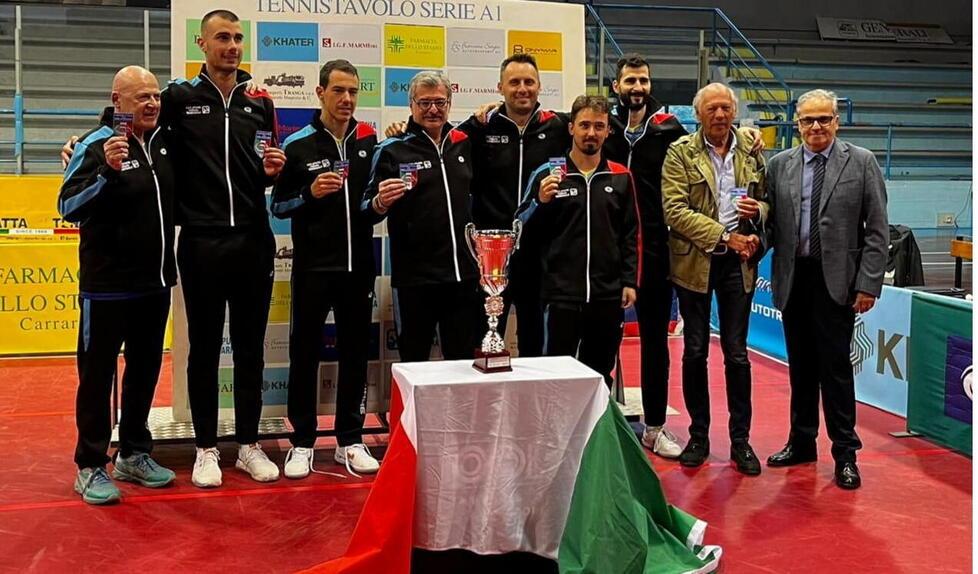 Un momento della premiazione