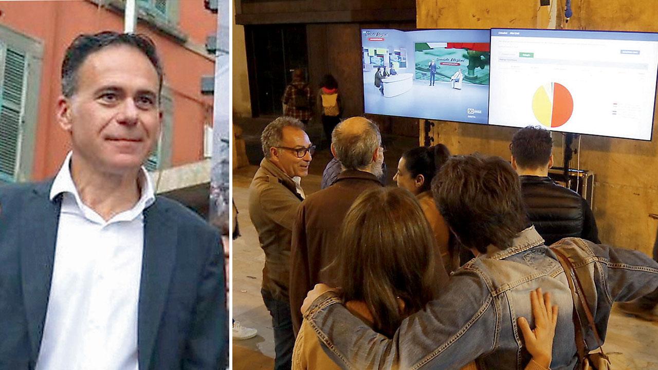 Michele Conti, candidato sindaco della coalizione di centrodestra