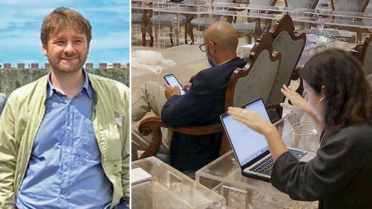 Paolo Martinelli, candidato sindaco della coalizione di centrosinistra