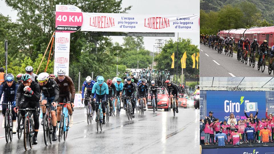 La pioggia non frena il Giro, in migliaia arrivano sulle strade della Garfagnana
