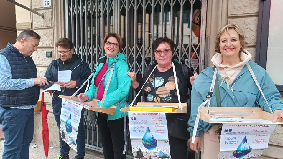 Pistoia, no alla Multiutility: depositate 900 firme per il referendum