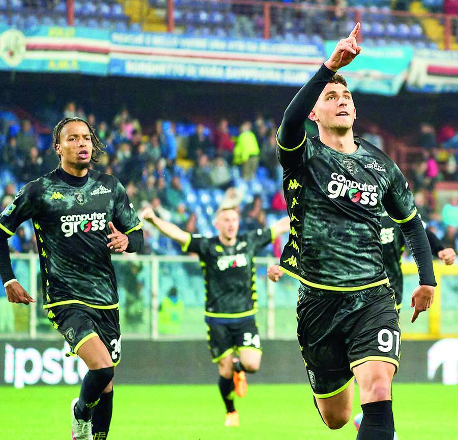 Empoli È gioia totale
