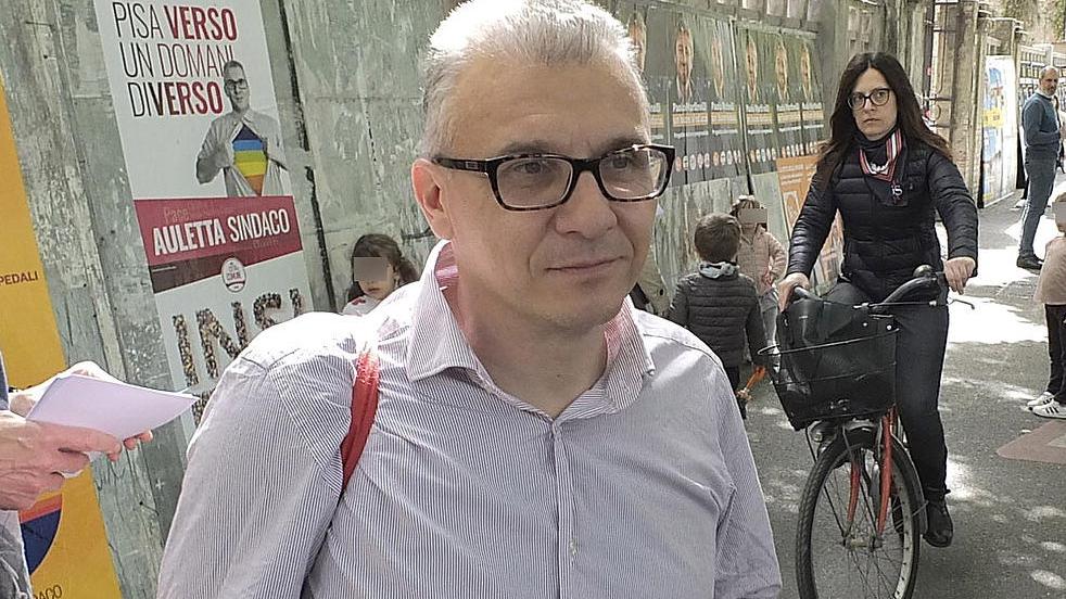 Ciccio Auletta, candidato sindaco per Una città in Comune e Unione Popolare
