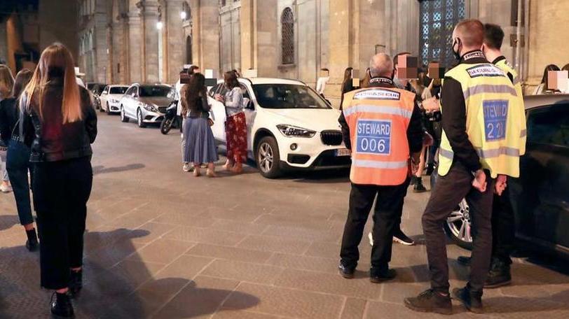 Gli steward saranno impegnati per 34 serate complessive