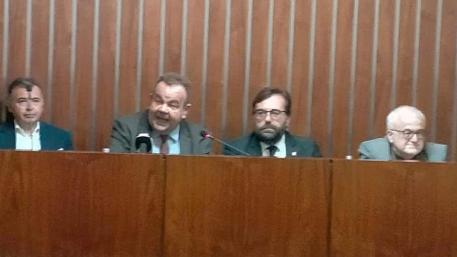 
	La conferenza stampa con il rettore Mariotti e l&#39;assessore Moro

