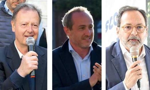 Da sinistra: Enzo Romolo Ricci, Marco Guidi e Francesco Persiani