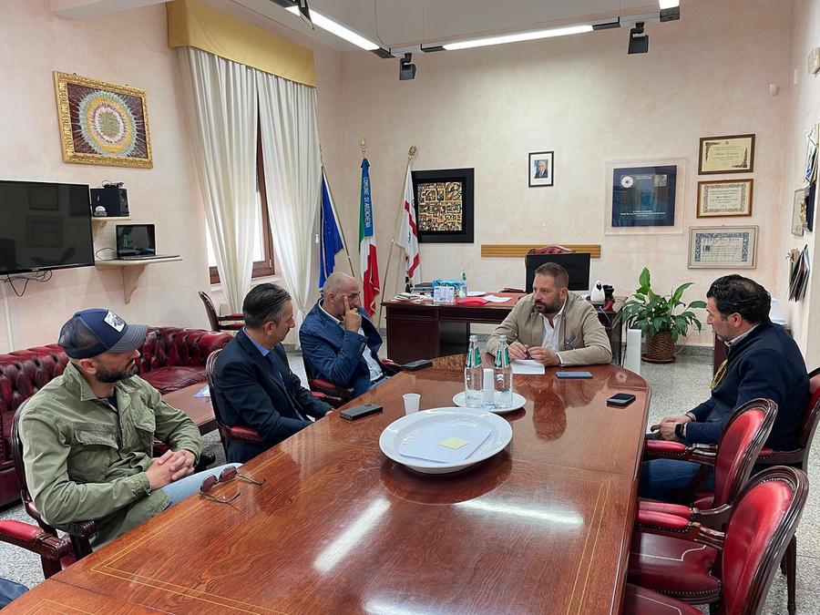 Il sindaco Roberto Ragnedda ha incontrato i sindacati di polizia 