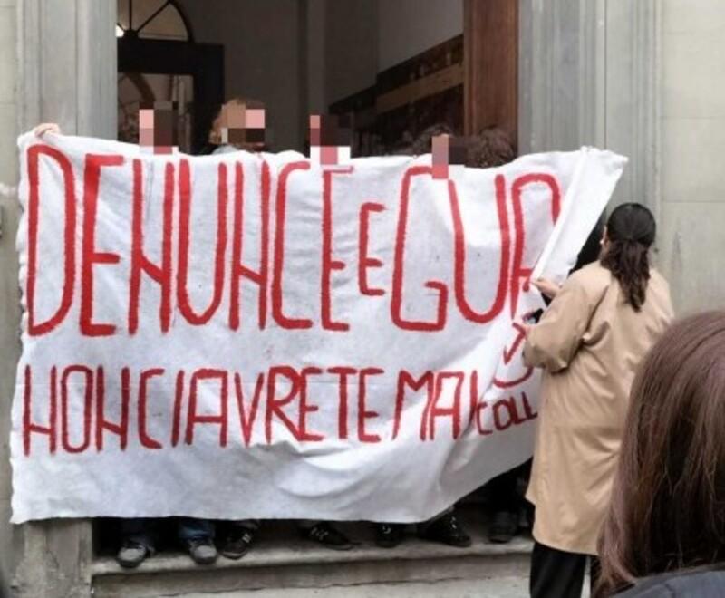 Firenze, tre avvisi di garanzia per gli studenti del Miche