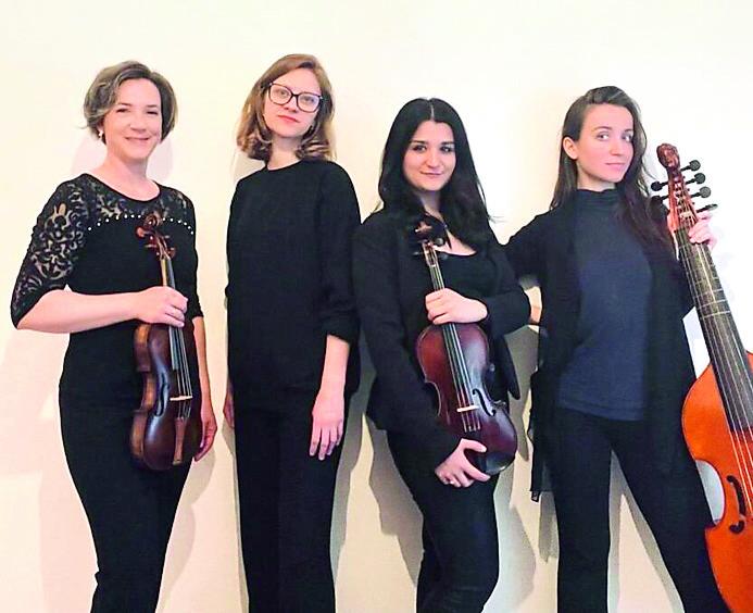 L’ensemble è formato da Jody Livo, Sonia Hrechorowicz, Micol Pisanu e Alessia Travaglini