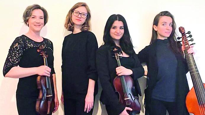 L’ensemble è formato da Jody Livo, Sonia Hrechorowicz, Micol Pisanu e Alessia Travaglini