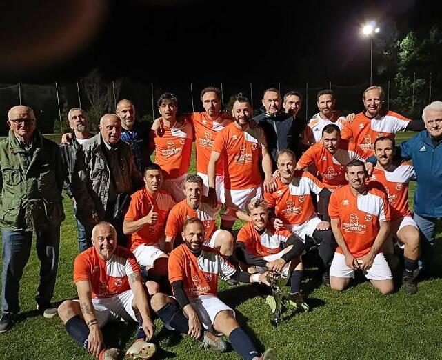 La squadra dei Veterani dello sport