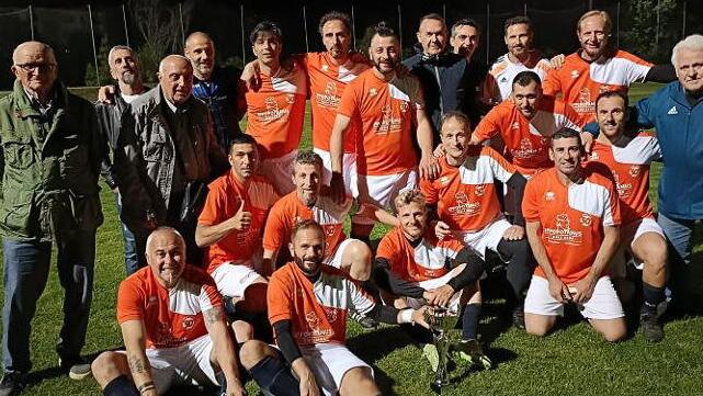 La squadra dei Veterani dello sport