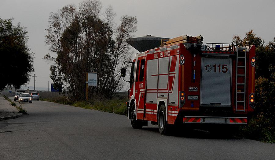 
	Un mezzo dei vigili del fuoco

