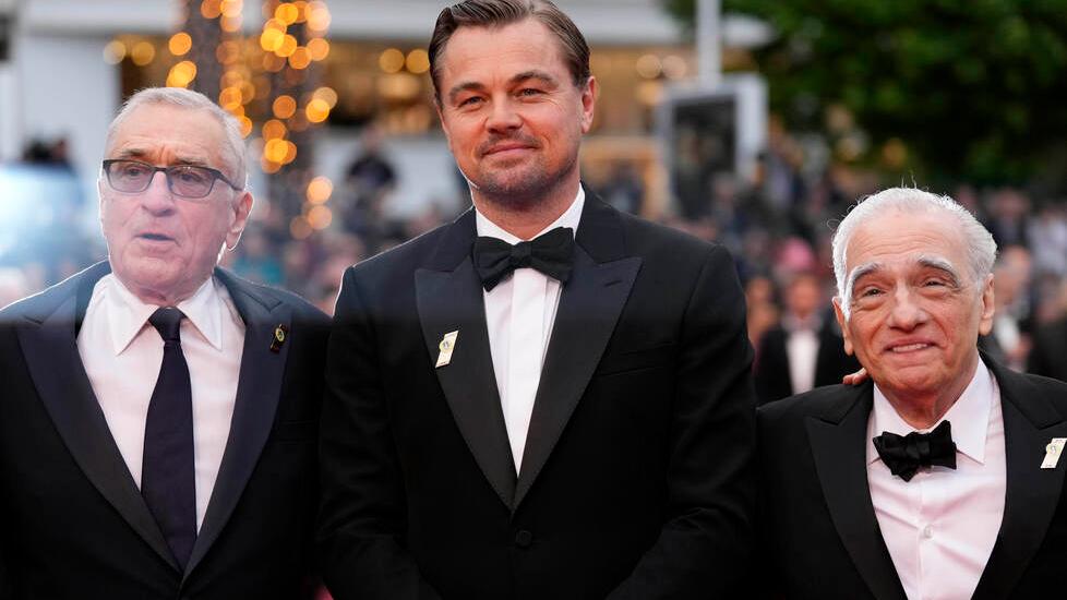 DiCaprio-De Niro-Scorsese: Cannes ai piedi di tre leggende