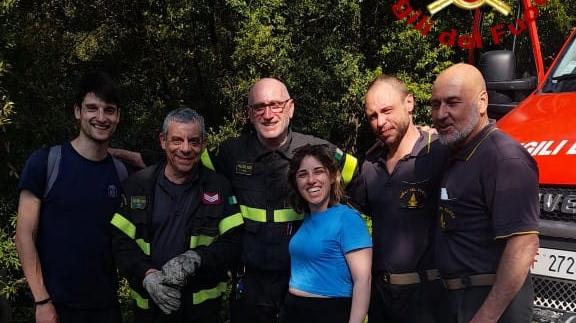 Si perdono durante un’escursione al Corbolone, salvati dai vigili del fuoco