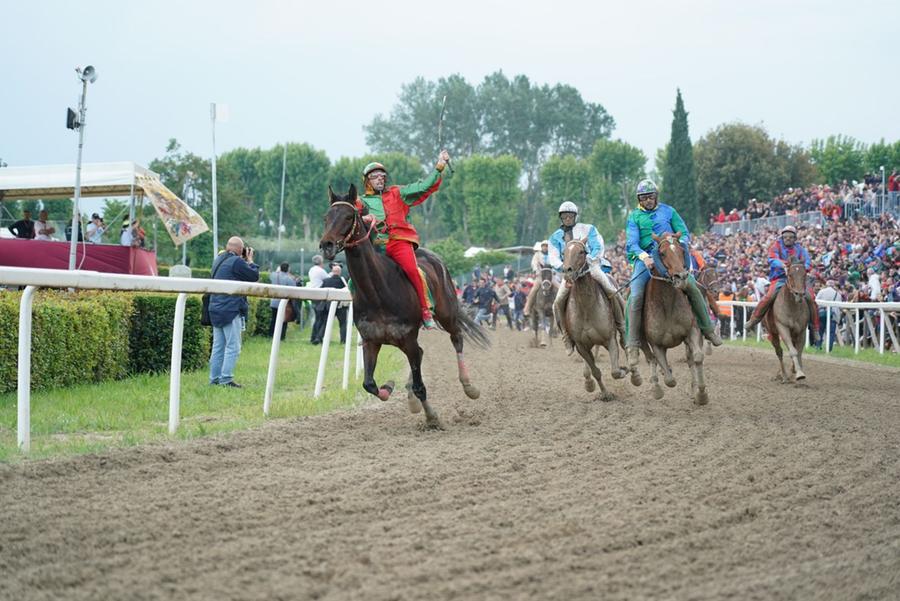 
	La vittoria di Sanna su Banzai (foto Franco Silvi)

