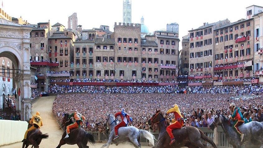 Palio di Siena: Istrice, Drago, Torre e Chiocciola sono le contrade estratte per il 2 luglio