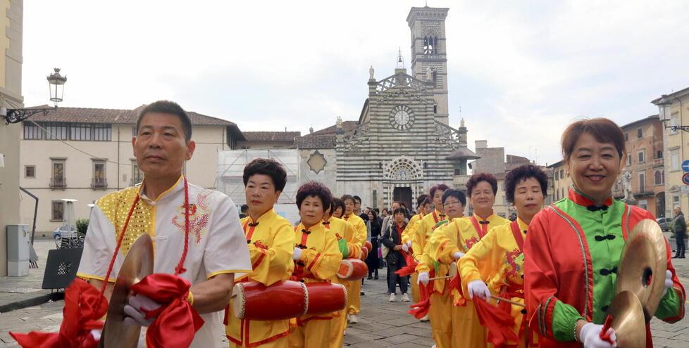 La processione partita dal Duomo si è conclusa alla parrocchia dell’Ascensione