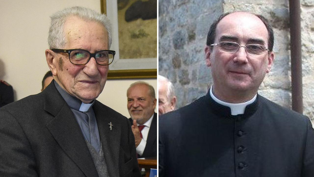 Don Franco Cencioni e Ivano Rossi (nuovo proposto del Capitolo della Cattedrale)