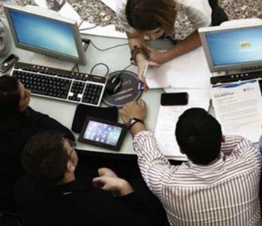 I giovani imprenditori, una presenza dinamica ma numericamente in calo da diversi anni a questa parte (foto d’archivio)