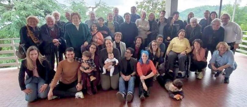 Al raduno della famiglia Predieri sono arrivati anche dall’estero