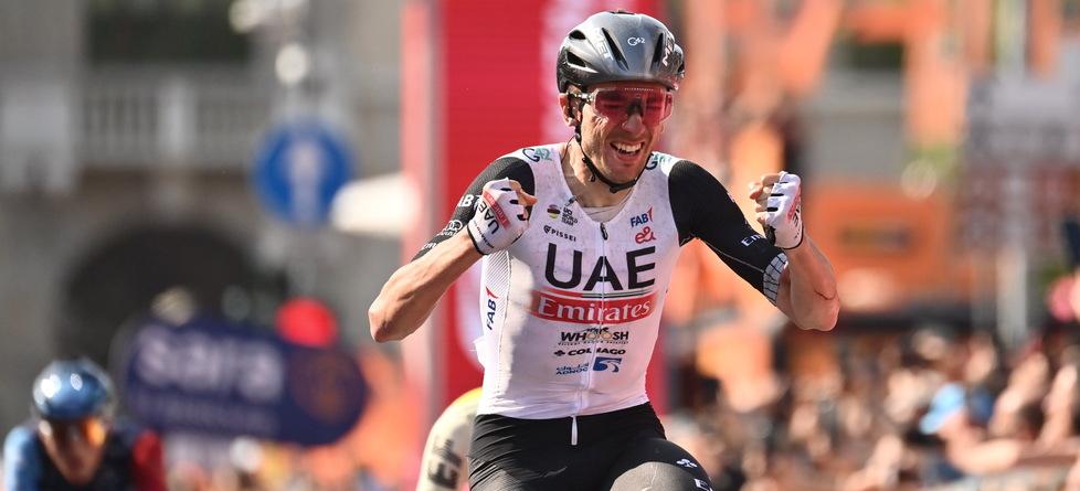 Brandon McNulty al traguardo