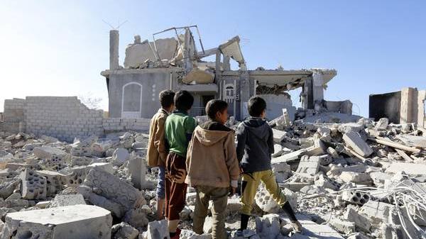 Immagine di guerra nello Yemen, conflitto che va avanti dal 2014