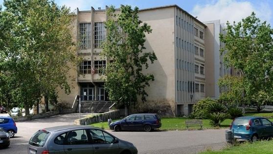 Il tribunale di Oristano dov'è in corso il processo