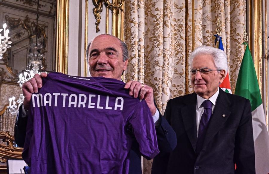 Anche la Fiorentina da Mattarella: che emozione davanti al presidente della Repubblica