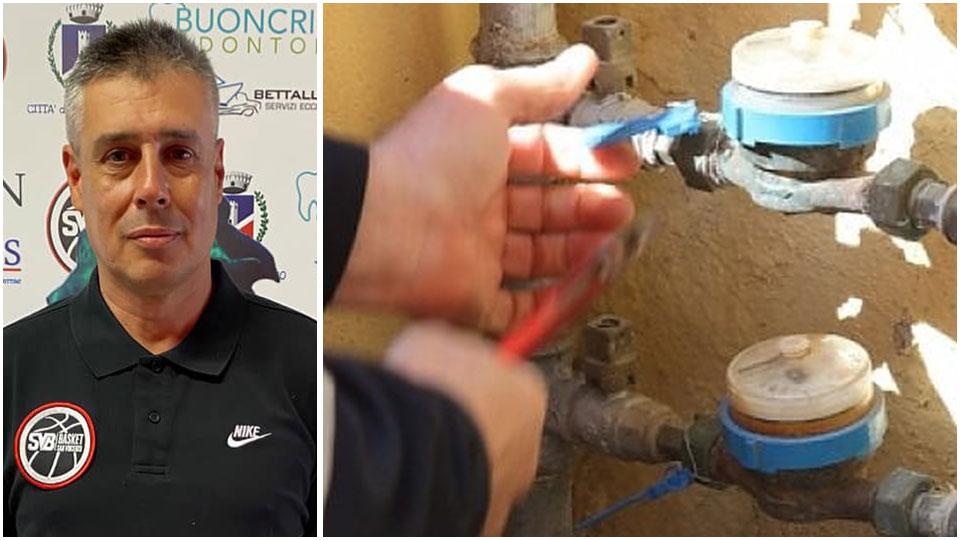Piombino, l’ex giocatore di basket: «Costretto da mesi senz’acqua per un vecchio debito non mio»