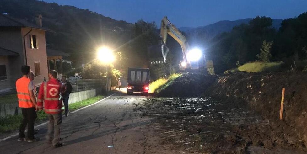 La frana di Levizzano di Baiso ora minaccia anche la Fondavalle del Secchia