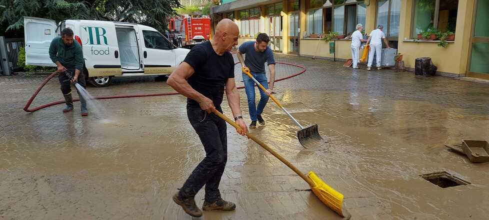 “Bomba d’acqua” su Pavullo Le strade diventano fiumi