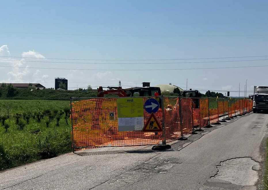 Ecco il metano nella zona del Terzo a Pieve a Nievole: oltre un chilometro di condotta