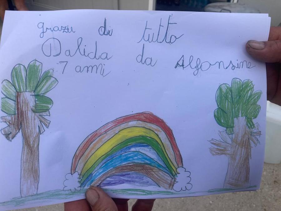 
	Il disegno di Dalida

