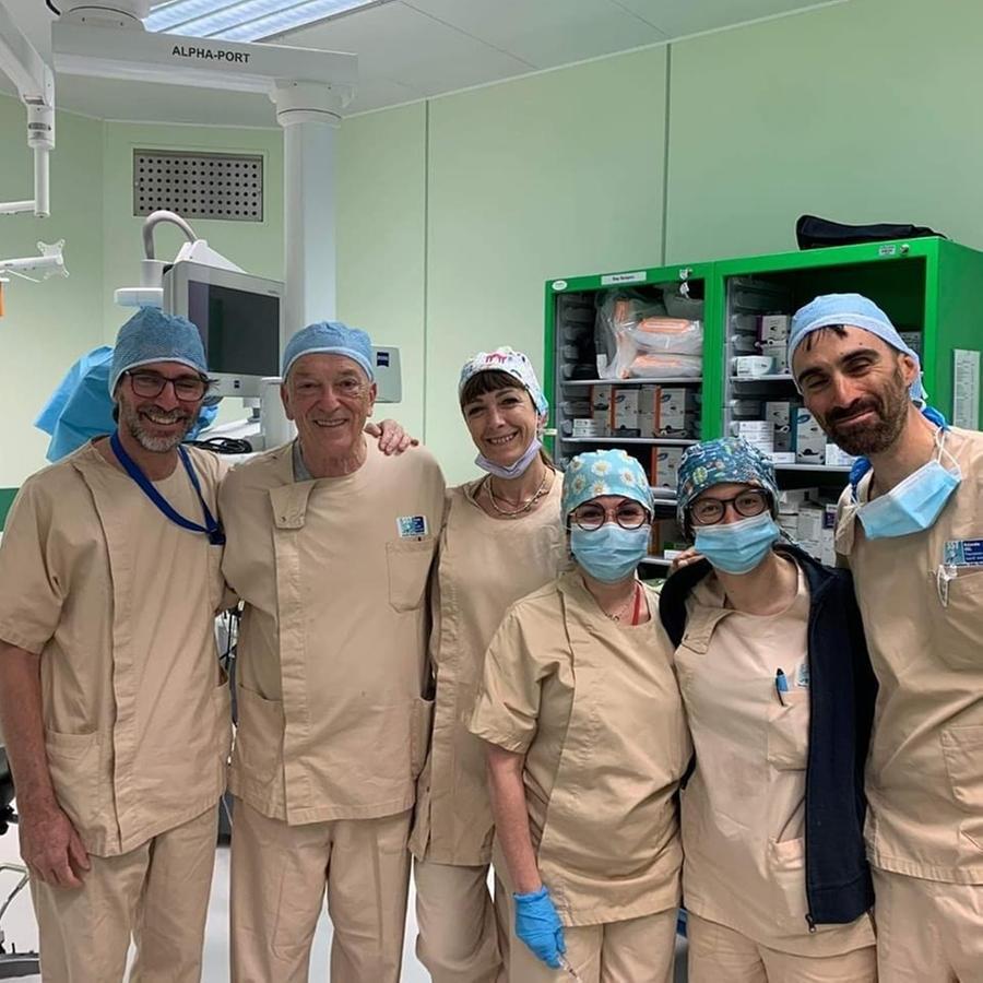 Lucca, torna a vedere a sei anni dopo un’operazione da record