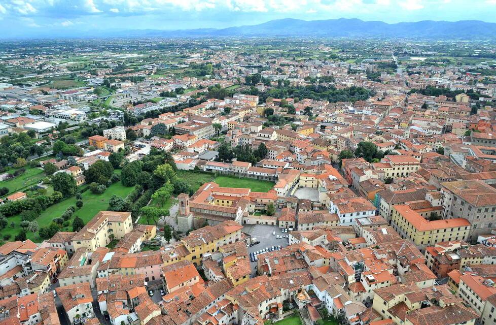 Una veduta di Pistoia (foto d’archivio)