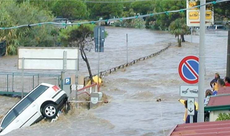 
	2002 e 2011. Sono gli anni nei quali il comune di Campo &egrave; finito sott&rsquo;acqua in seguito a due alluvioni

